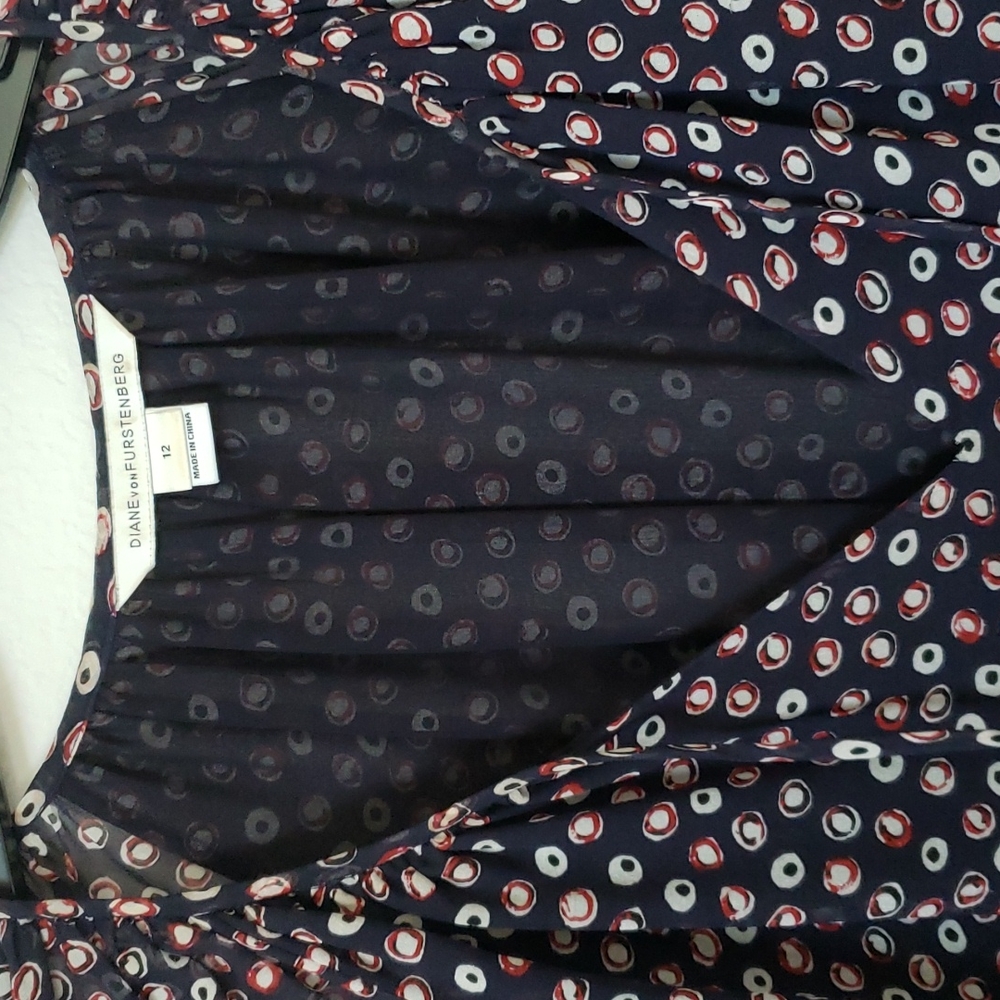 Diane Von Furstenberg Saylor Silk Blouse